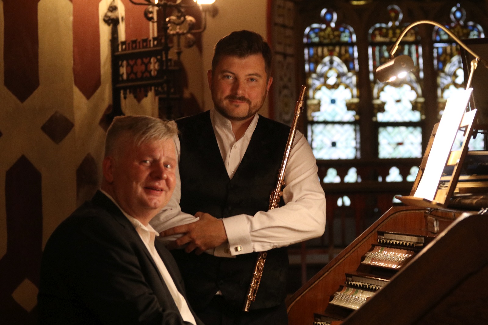 Koncert Łukasza Długosza i Romana Peruckiego podczas LWO