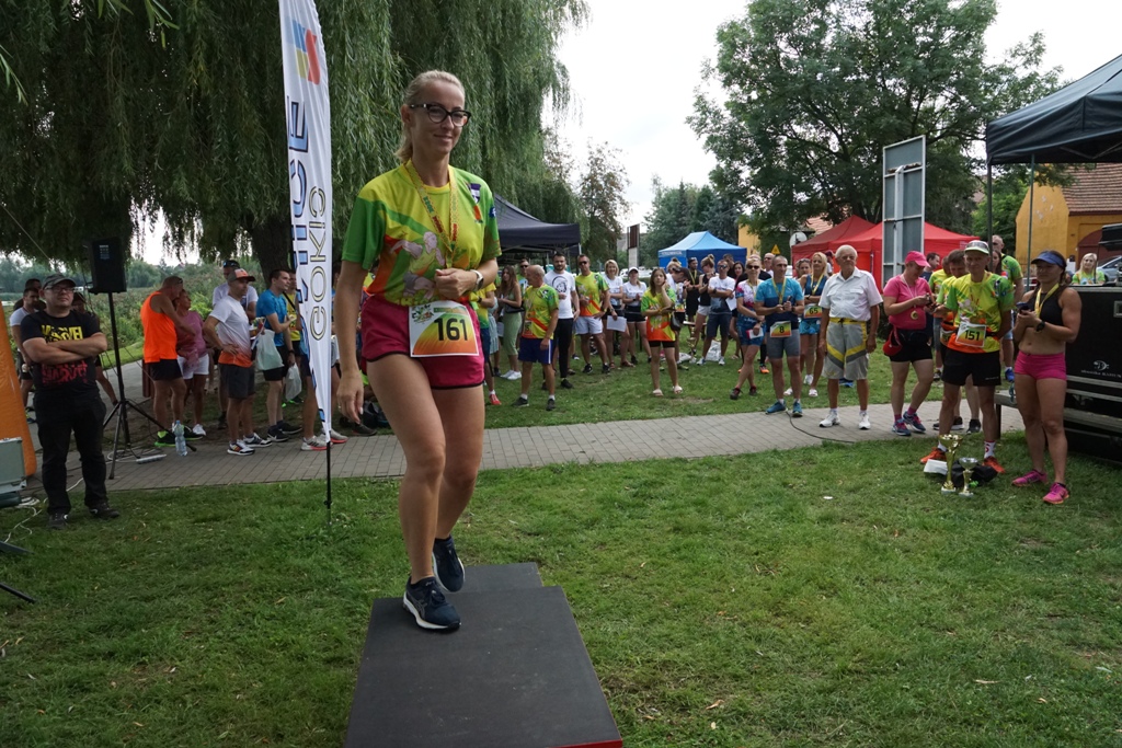 Kunicki Bieg Reggae. Dekoracja najlepszych zbiegaczy