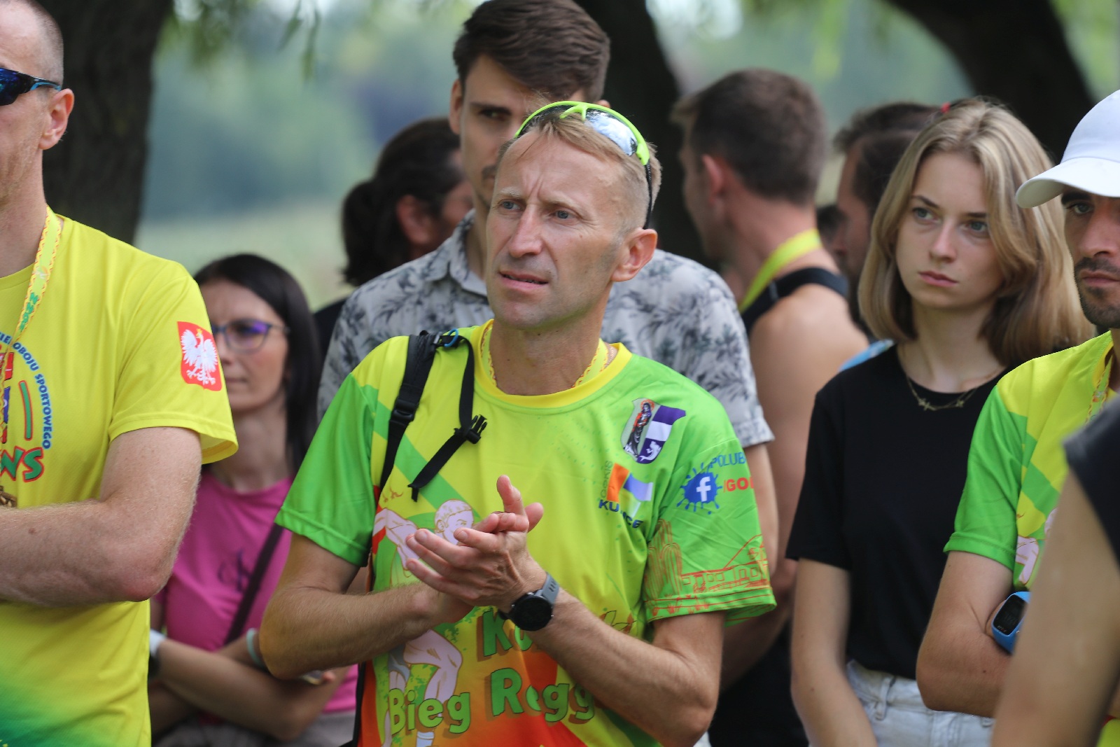 Kunicki Bieg Reggae. Dekoracja najlepszych zbiegaczy