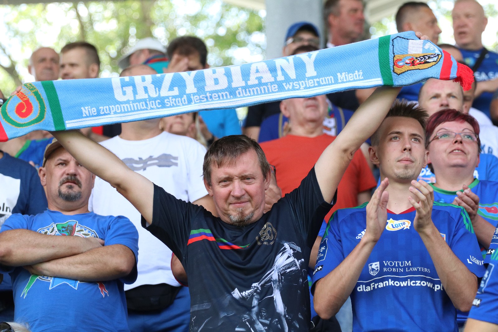 Ponad 4 tysiące widzów oglądało pierwsze zwycięstwo Miedzi