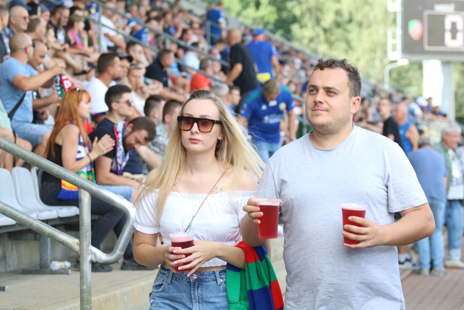 Ponad 4 tysiące widzów oglądało pierwsze zwycięstwo Miedzi