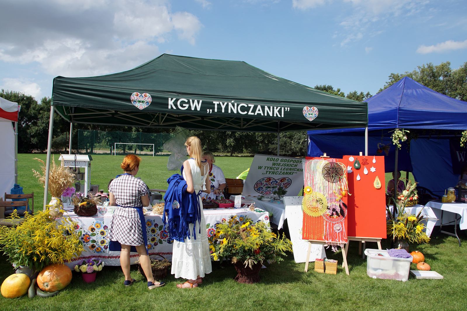 Dożynki Gminy Ruja odbyły się na boisku w Tyńcu Legnickim