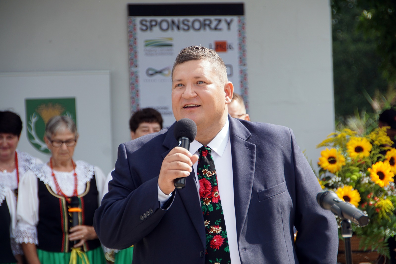 Dożynki Gminy Ruja odbyły się na boisku w Tyńcu Legnickim