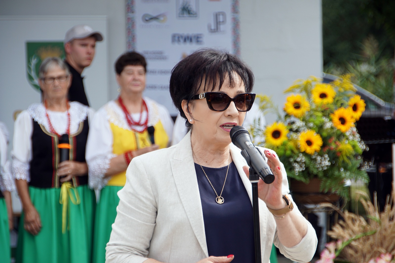 Dożynki Gminy Ruja odbyły się na boisku w Tyńcu Legnickim