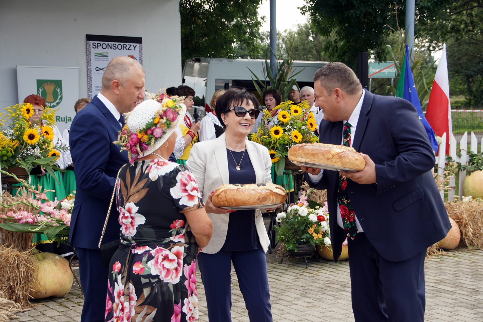 Dożynki Gminy Ruja odbyły się na boisku w Tyńcu Legnickim