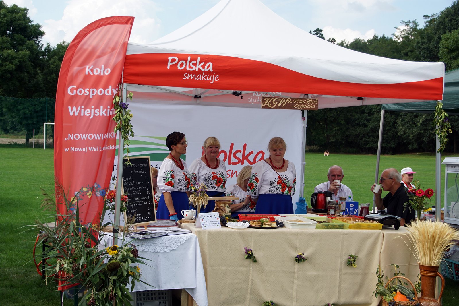 Dożynki Gminy Ruja odbyły się na boisku w Tyńcu Legnickim