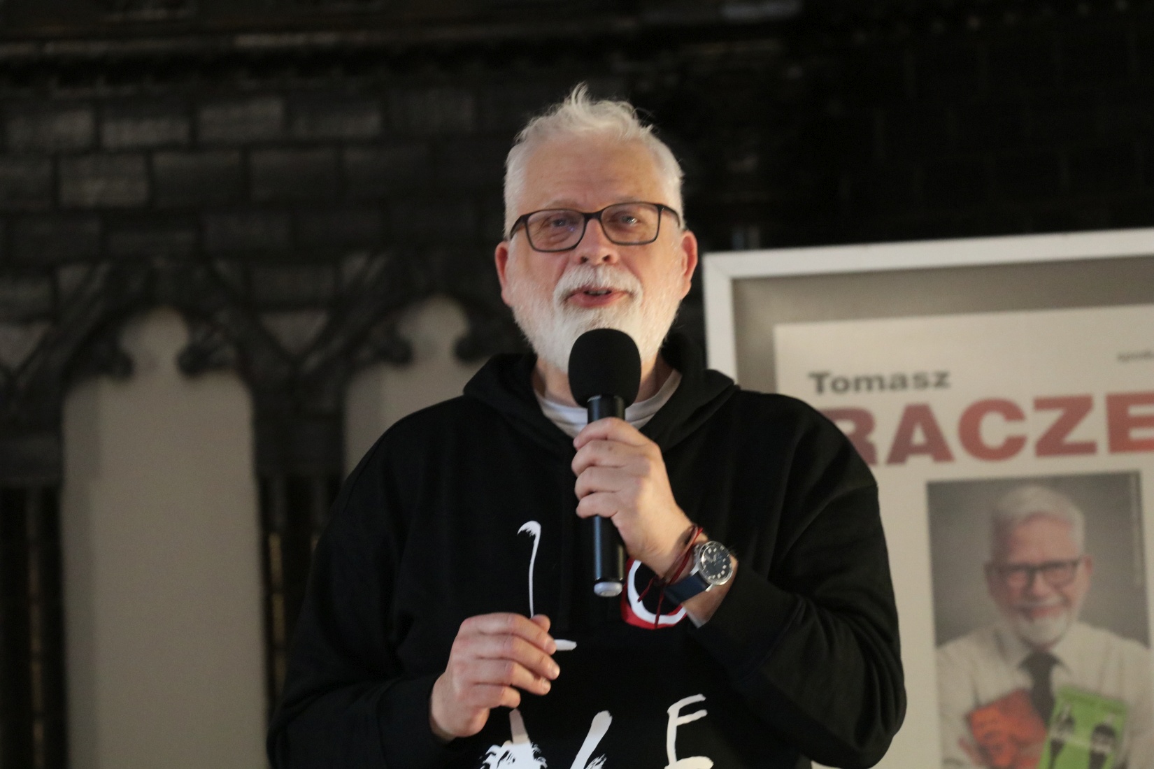 Takich tłumów dawno nie było w bibliotece. Gość był niezwykły