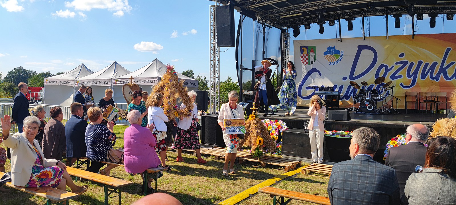 W regionie rolnicy też świętują. Dożynki w Zagrodnie