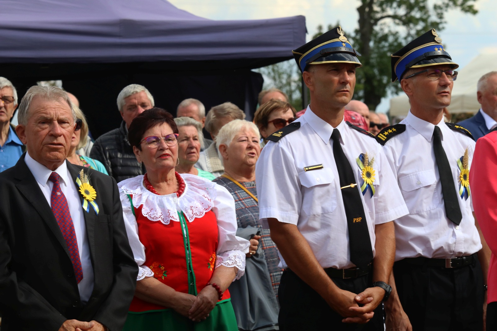 Rolnicy z gminy Kunice podziękowali za tegoroczne plony
