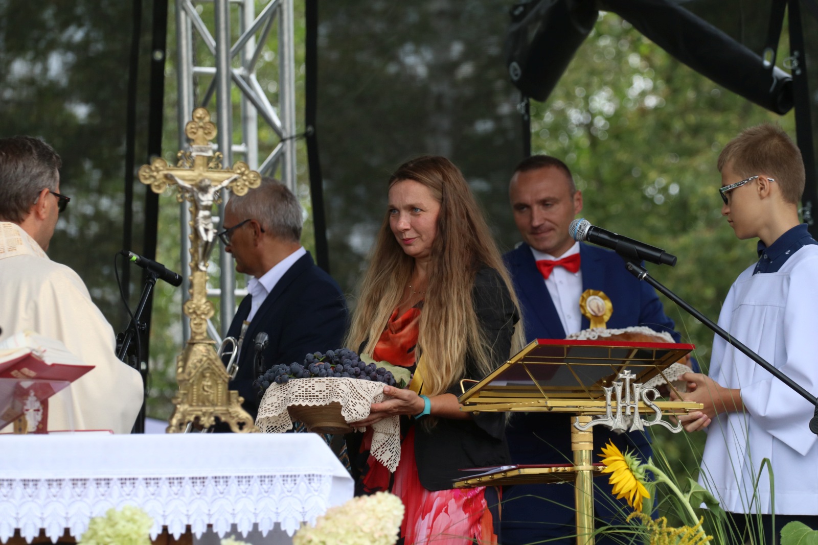 Rolnicy z gminy Kunice podziękowali za tegoroczne plony