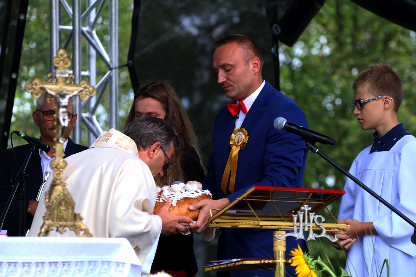Rolnicy z gminy Kunice podziękowali za tegoroczne plony