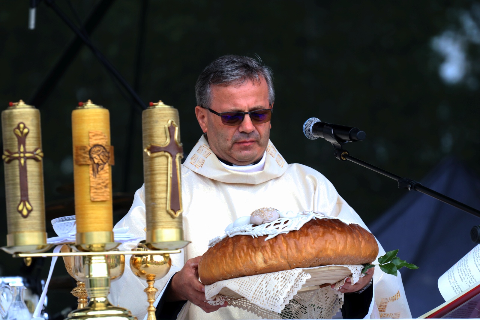 Rolnicy z gminy Kunice podziękowali za tegoroczne plony