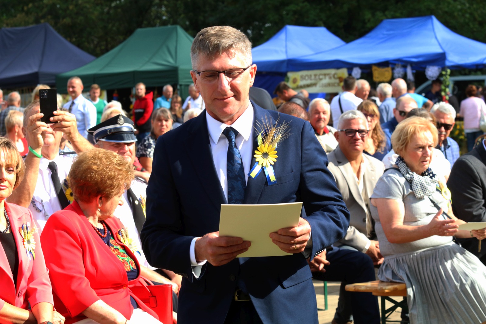 Rolnicy z gminy Kunice podziękowali za tegoroczne plony