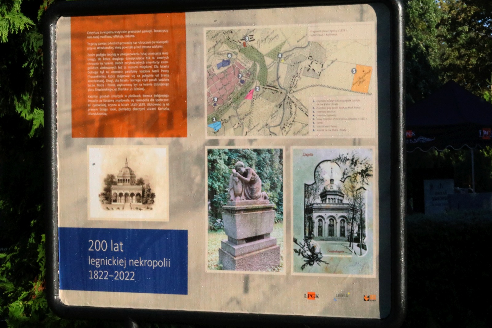 Wystawa dokumentująca 200 lat nekropolii przy ulicy Wrocławskiej