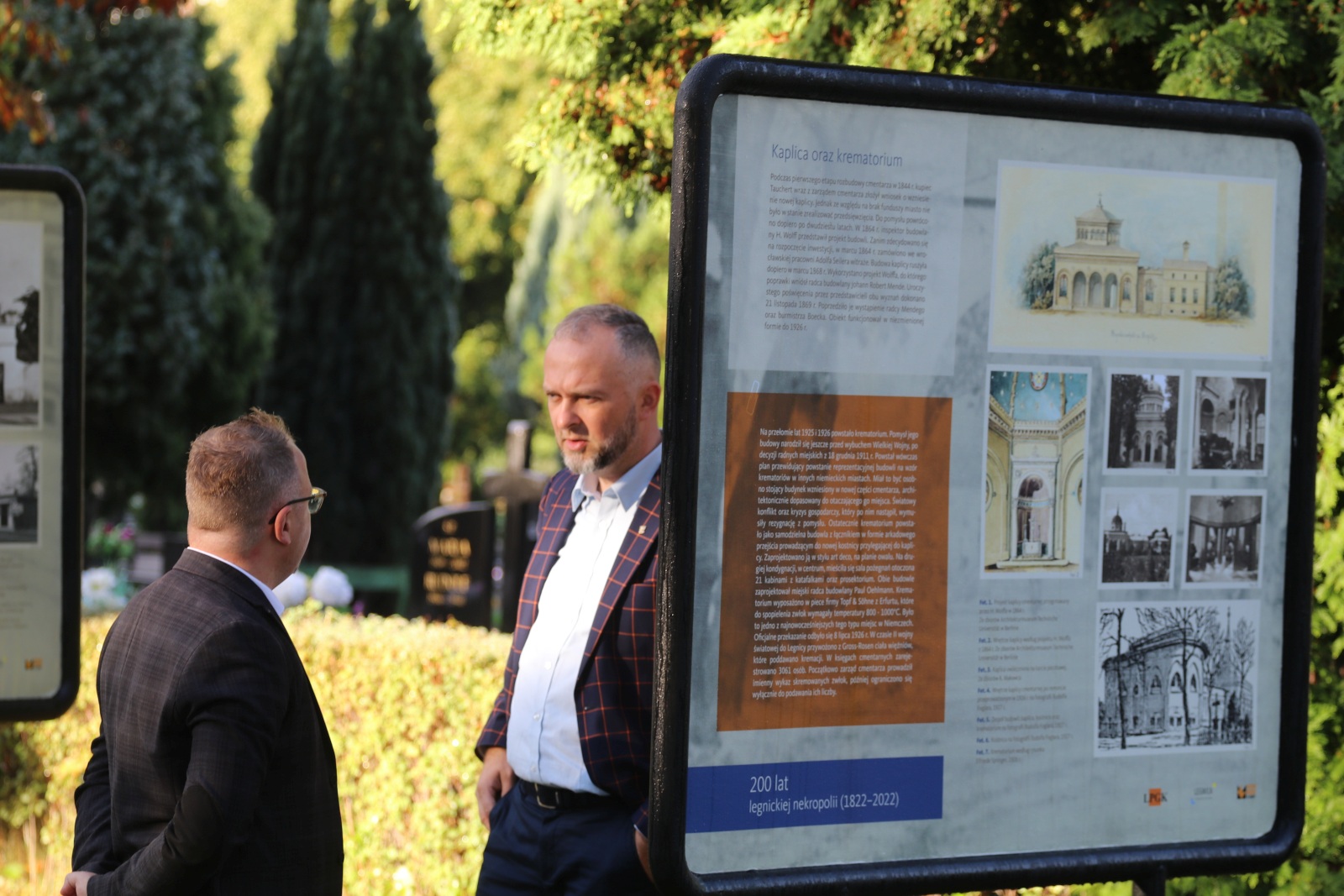Wystawa dokumentująca 200 lat nekropolii przy ulicy Wrocławskiej