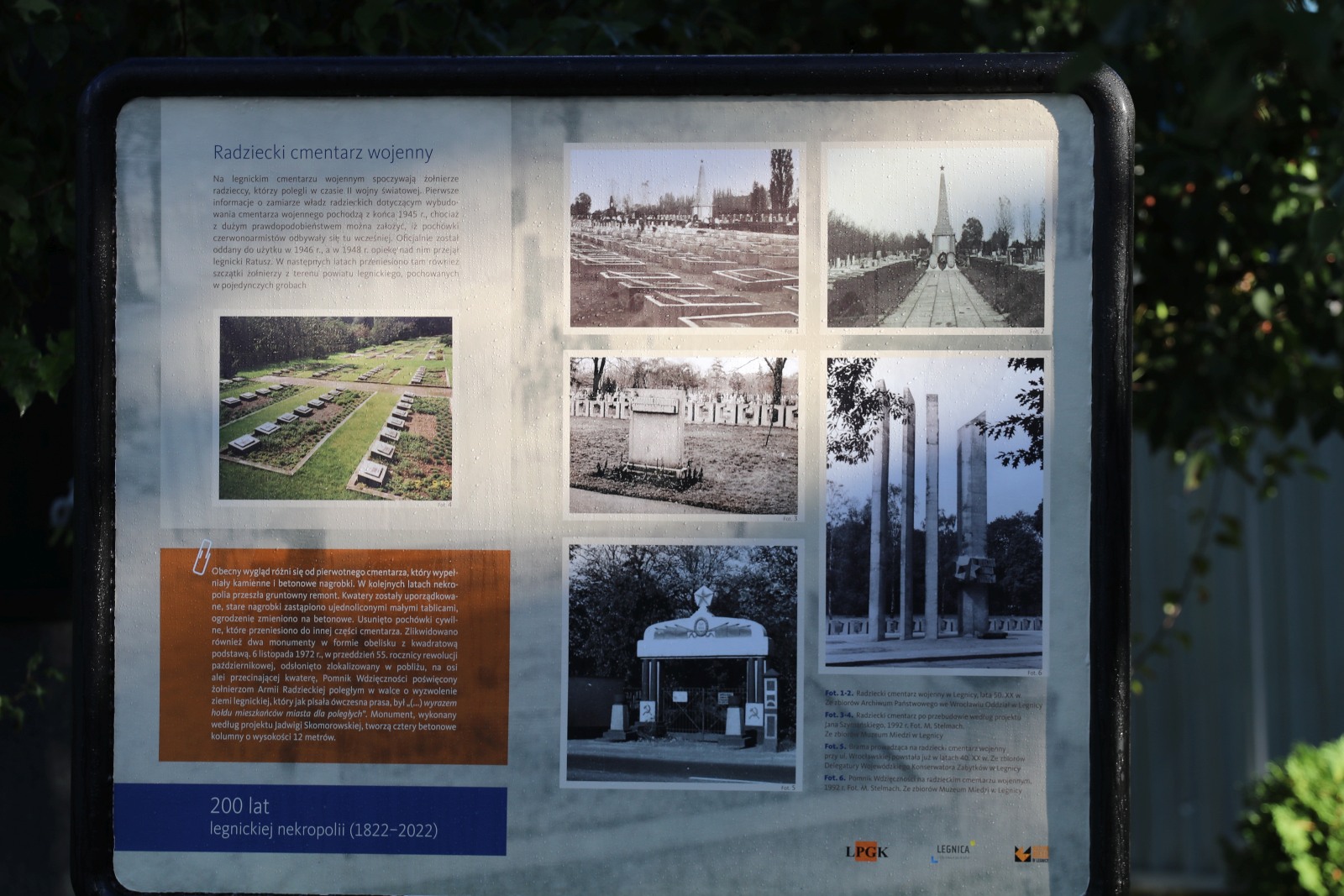 Wystawa dokumentująca 200 lat nekropolii przy ulicy Wrocławskiej