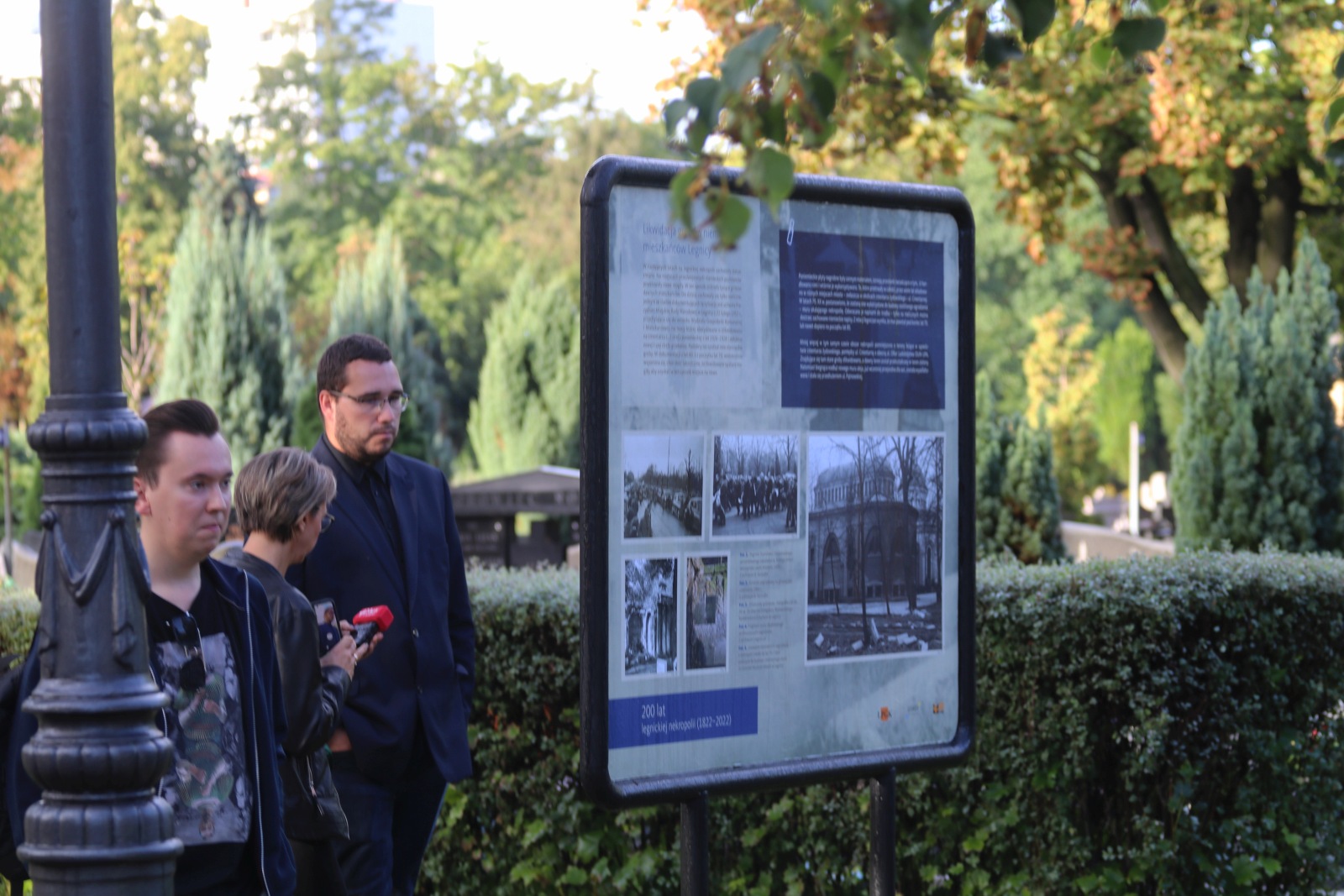 Wystawa dokumentująca 200 lat nekropolii przy ulicy Wrocławskiej