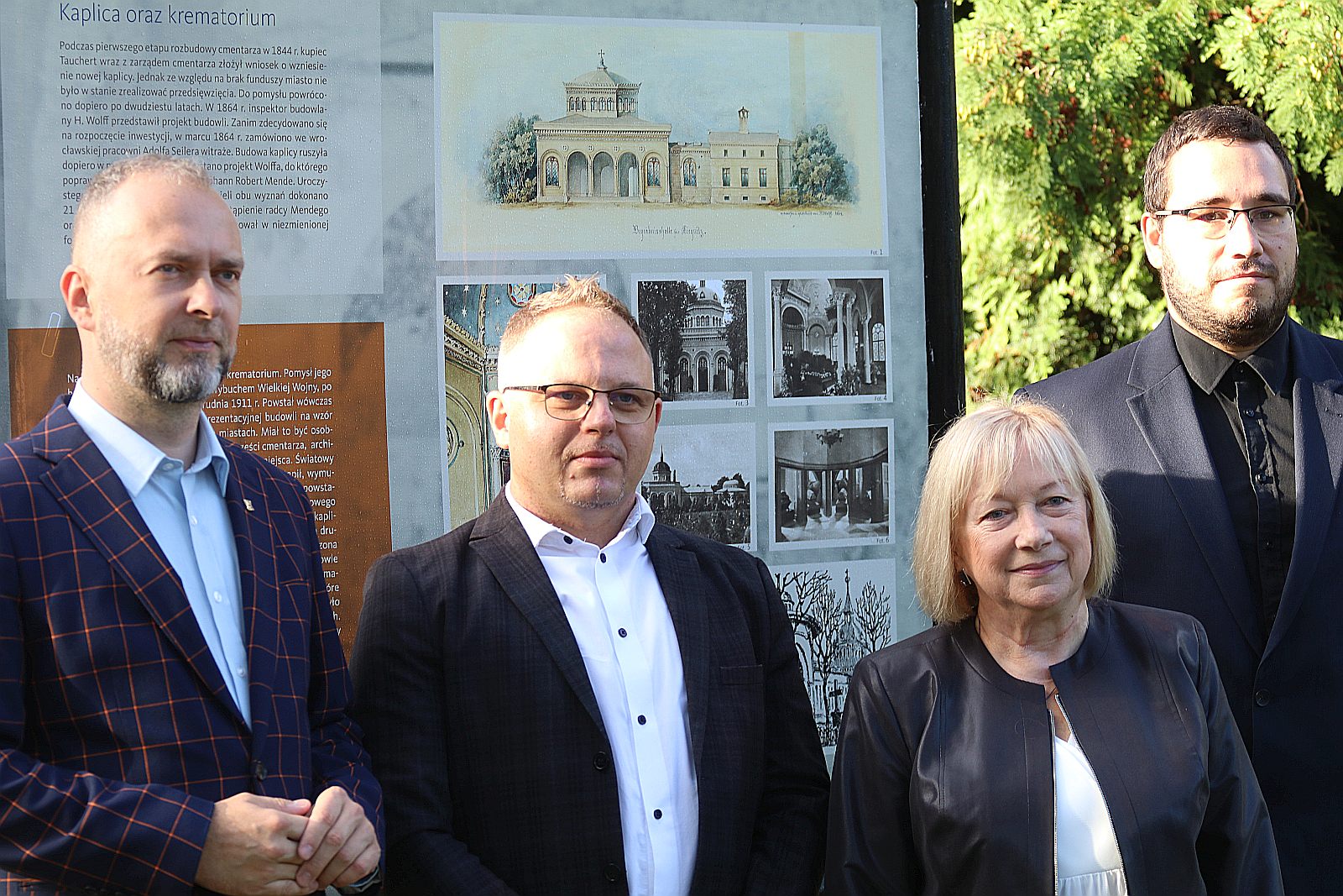 Wystawa dokumentująca 200 lat nekropolii przy ulicy Wrocławskiej