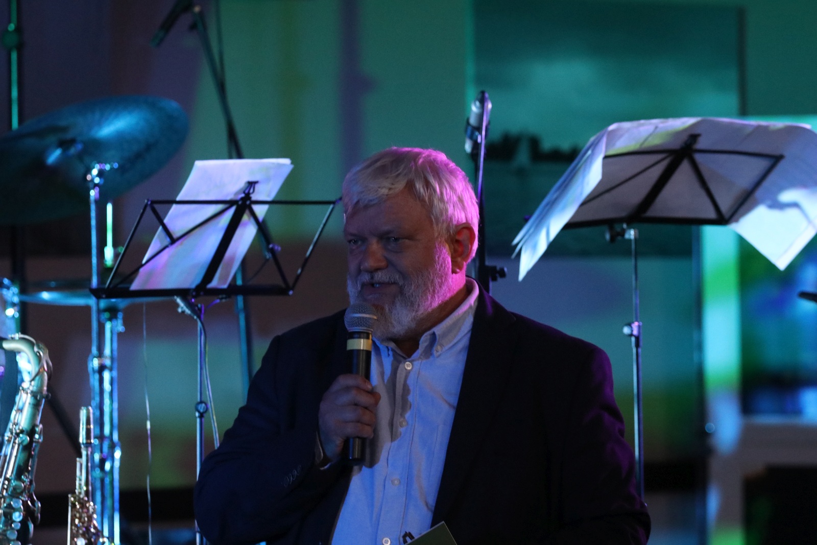 Duet Zawartko/Piasecki zagrał w sali kunickiego ośrodka kultury
