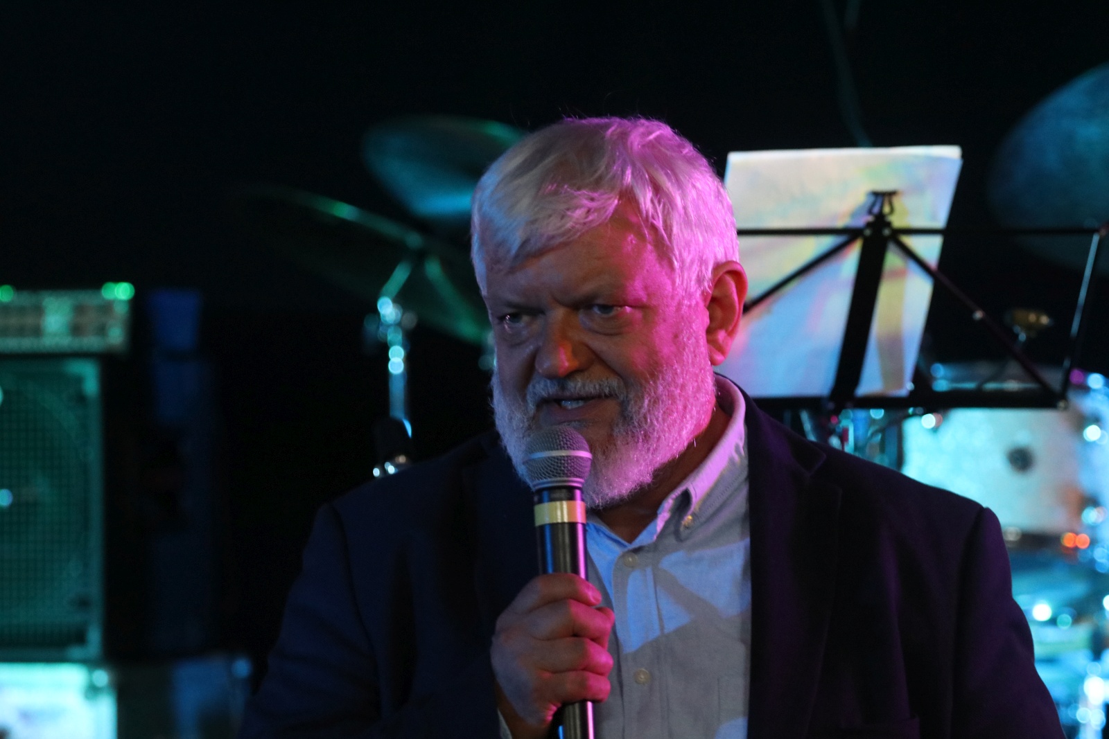 Duet Zawartko/Piasecki zagrał w sali kunickiego ośrodka kultury