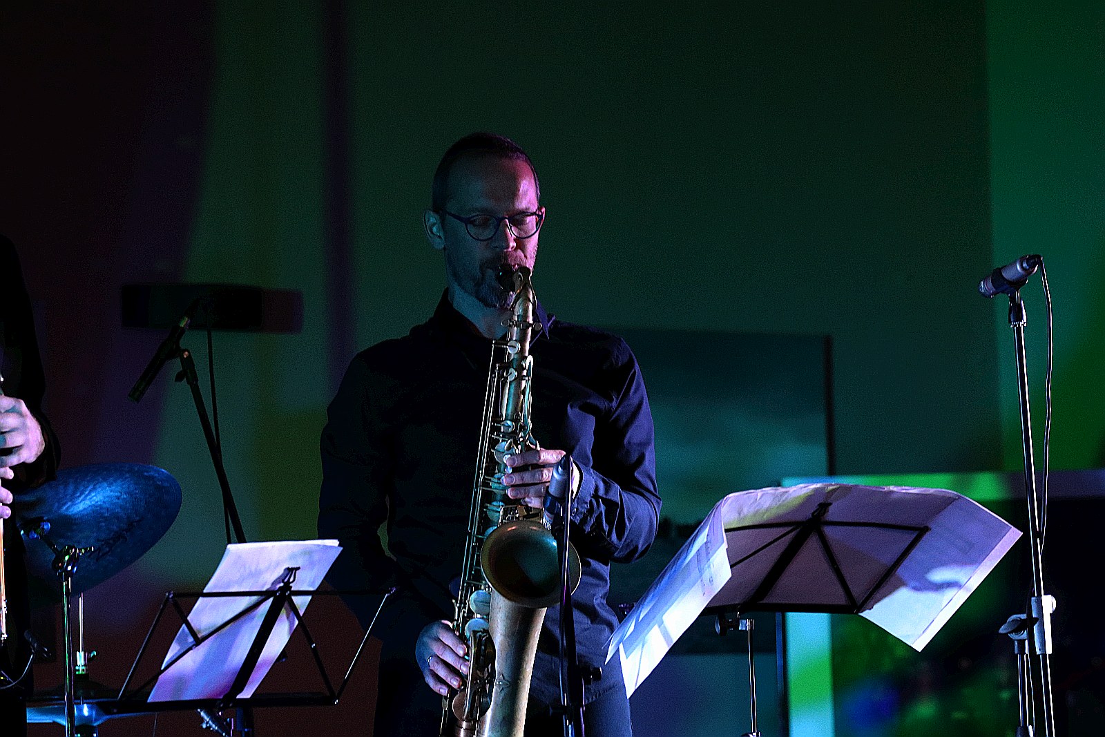 Duet Zawartko/Piasecki zagrał w sali kunickiego ośrodka kultury