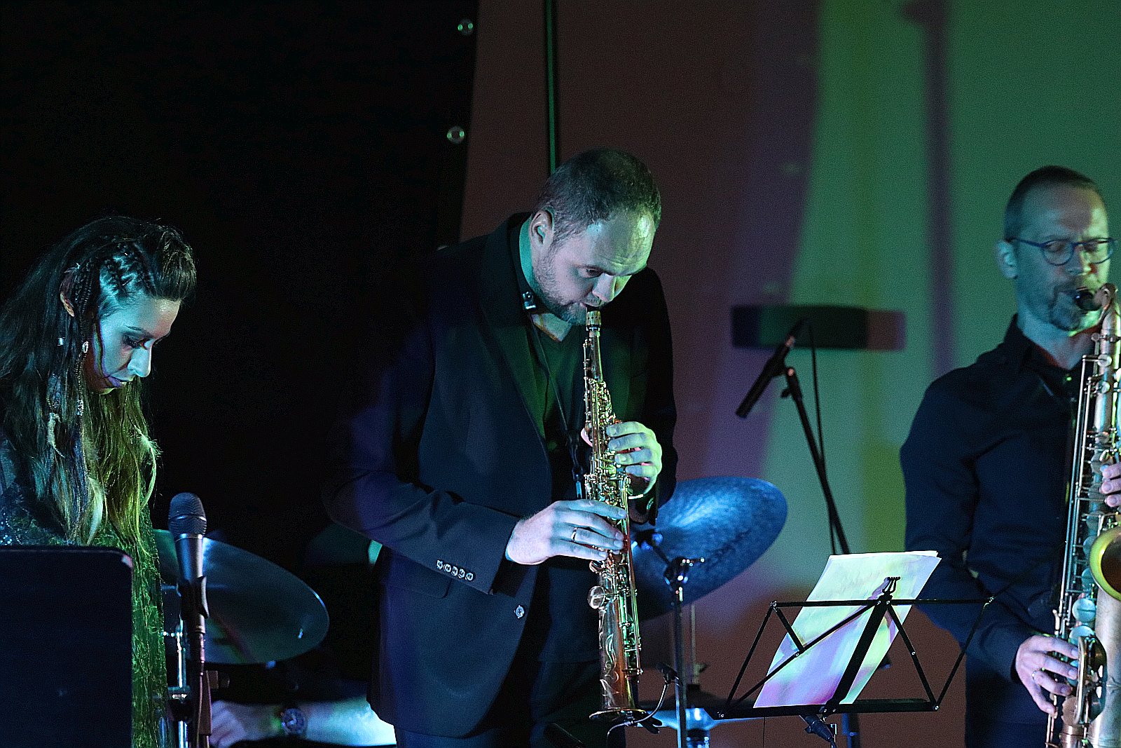 Duet Zawartko/Piasecki zagrał w sali kunickiego ośrodka kultury