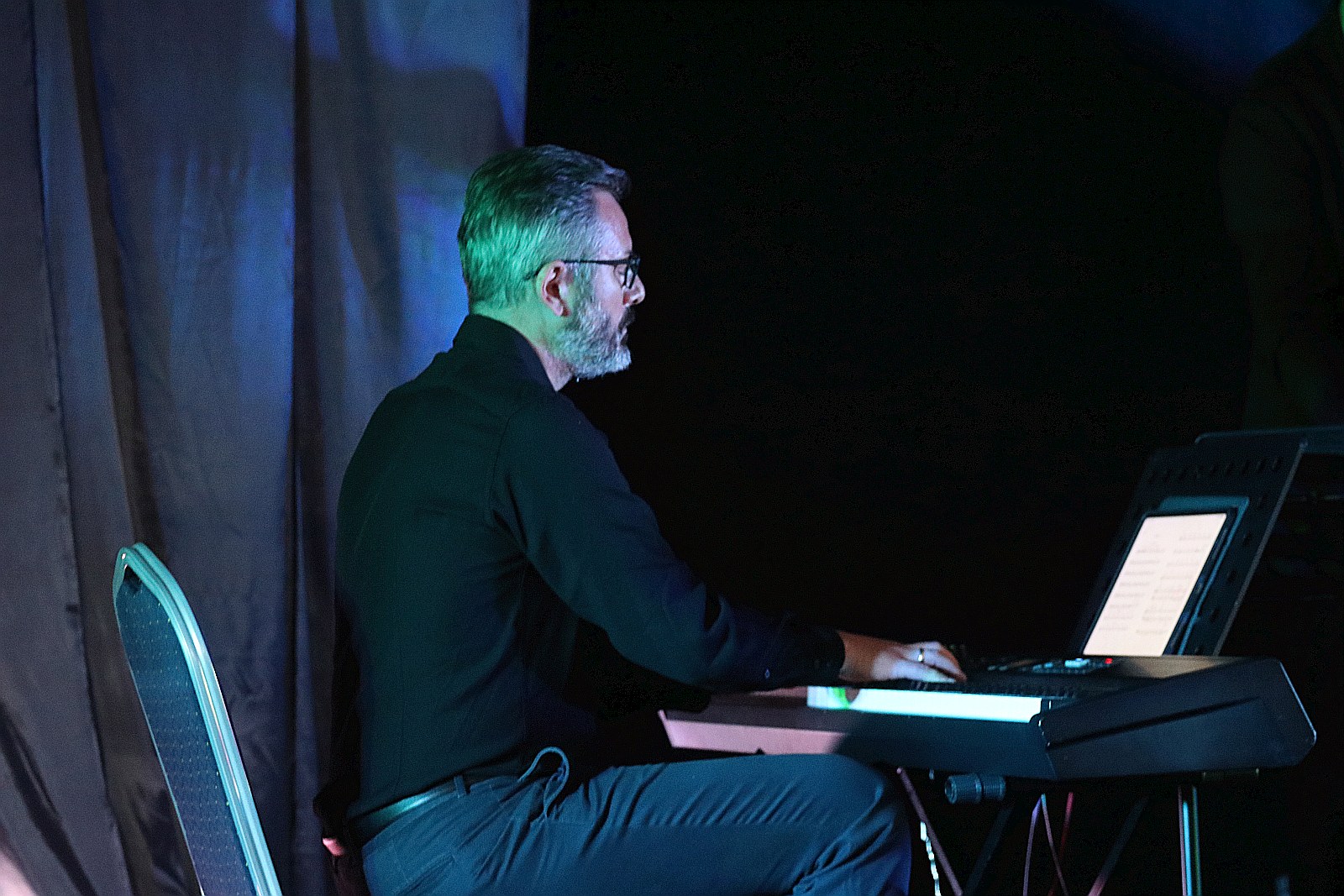 Duet Zawartko/Piasecki zagrał w sali kunickiego ośrodka kultury