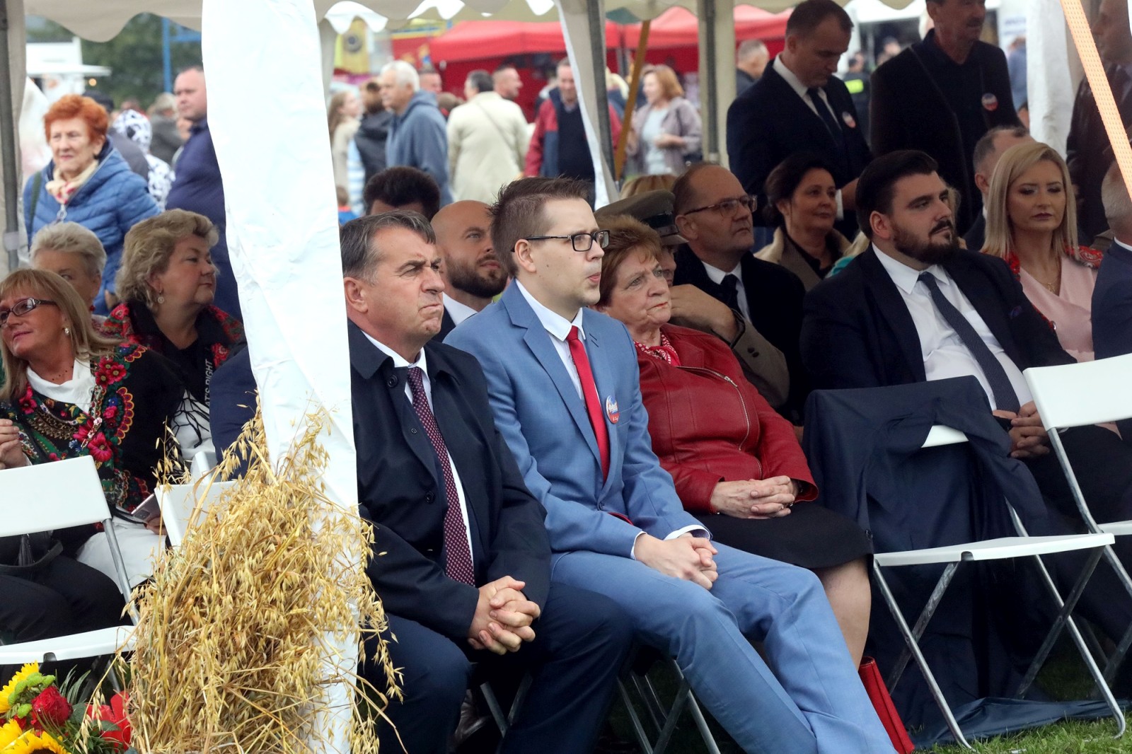 Dożynki w Niedźwiedzicach. Była dobra zabawa mimo złej pogody