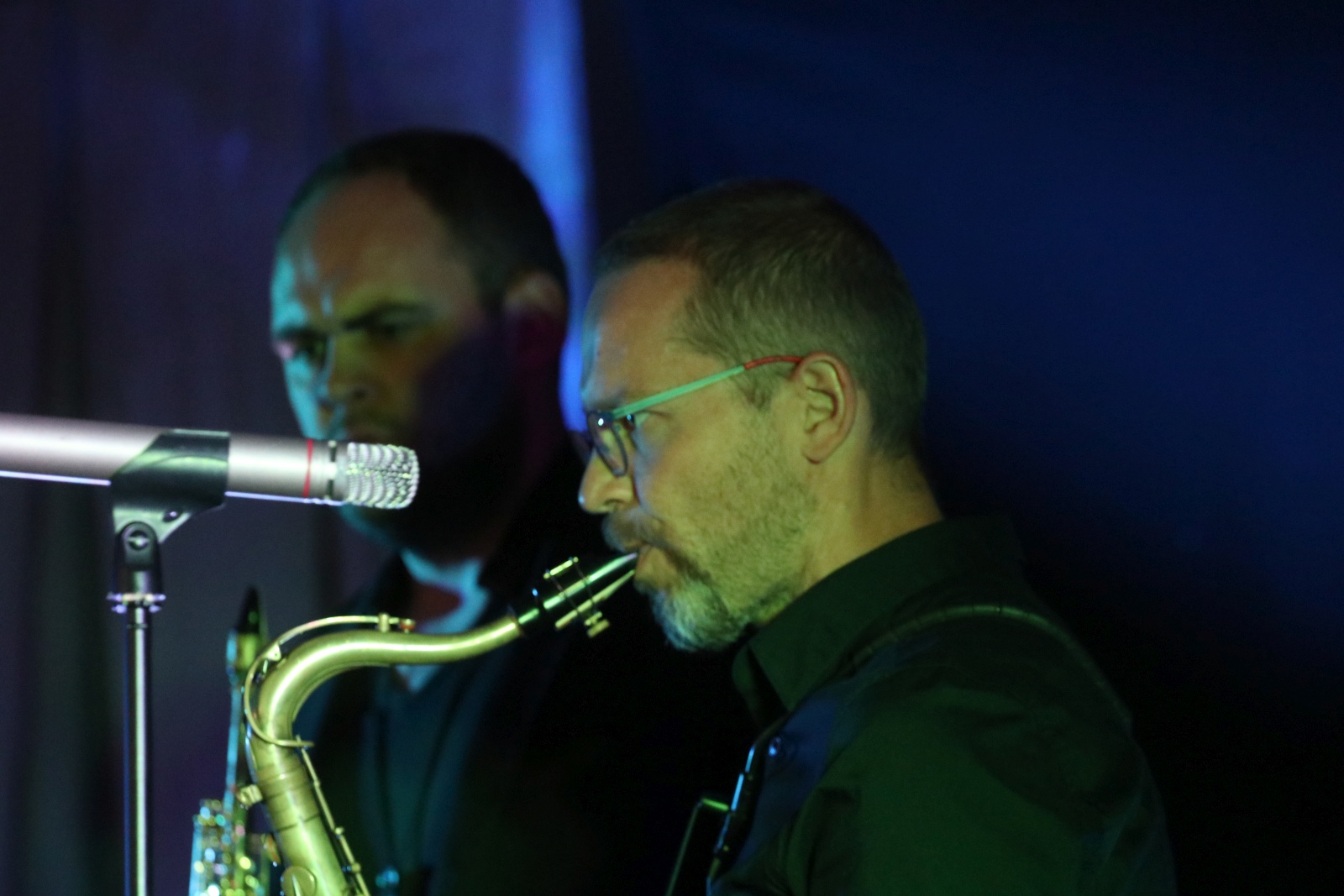 Duet Zawartko/Piasecki zagrał w sali kunickiego ośrodka kultury
