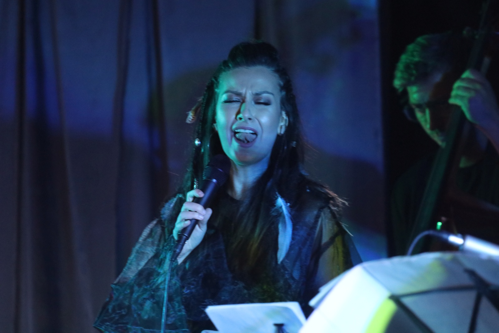 Duet Zawartko/Piasecki zagrał w sali kunickiego ośrodka kultury