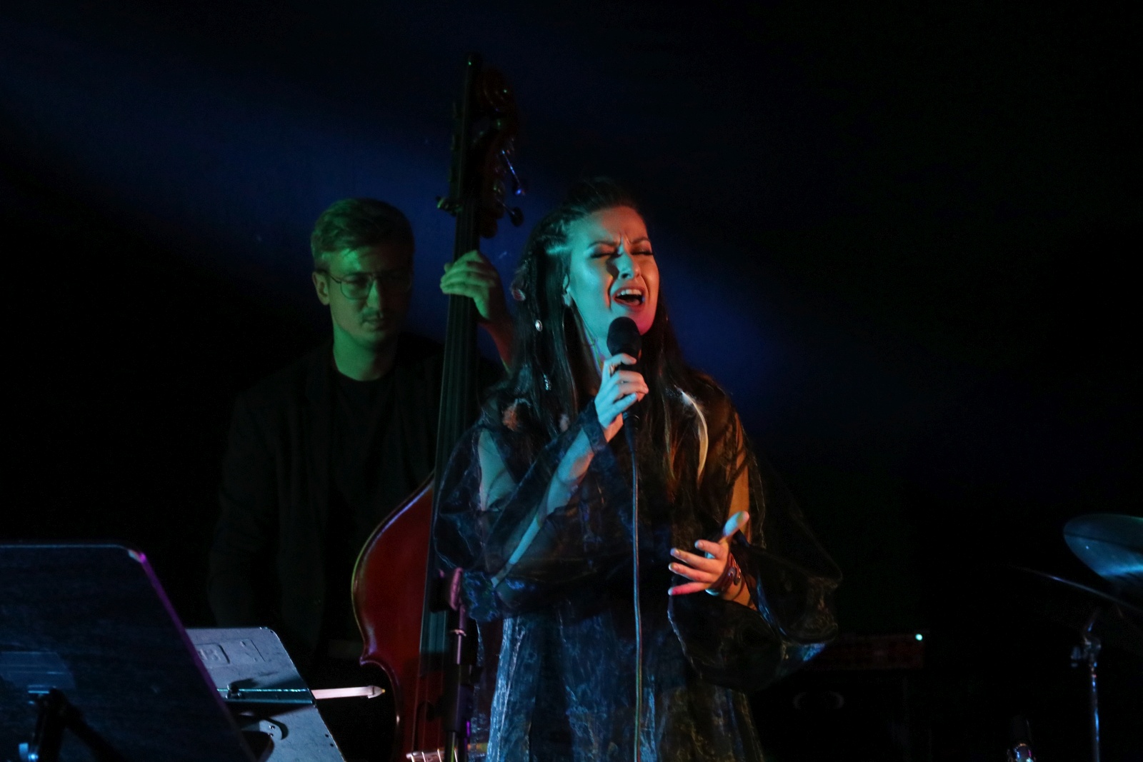 Duet Zawartko/Piasecki zagrał w sali kunickiego ośrodka kultury