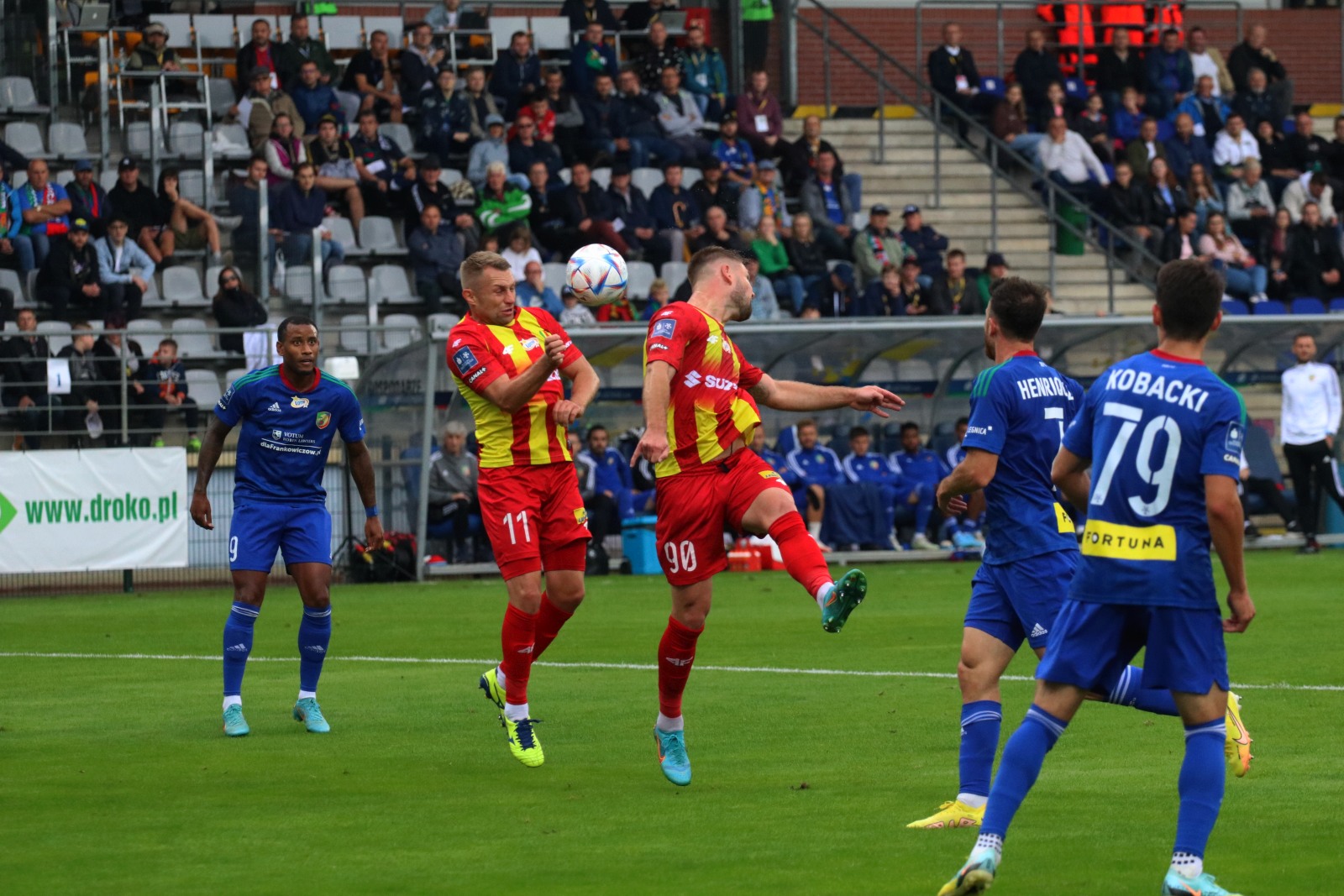 Tylko remis Miedzi Legnica z Koroną Kielce