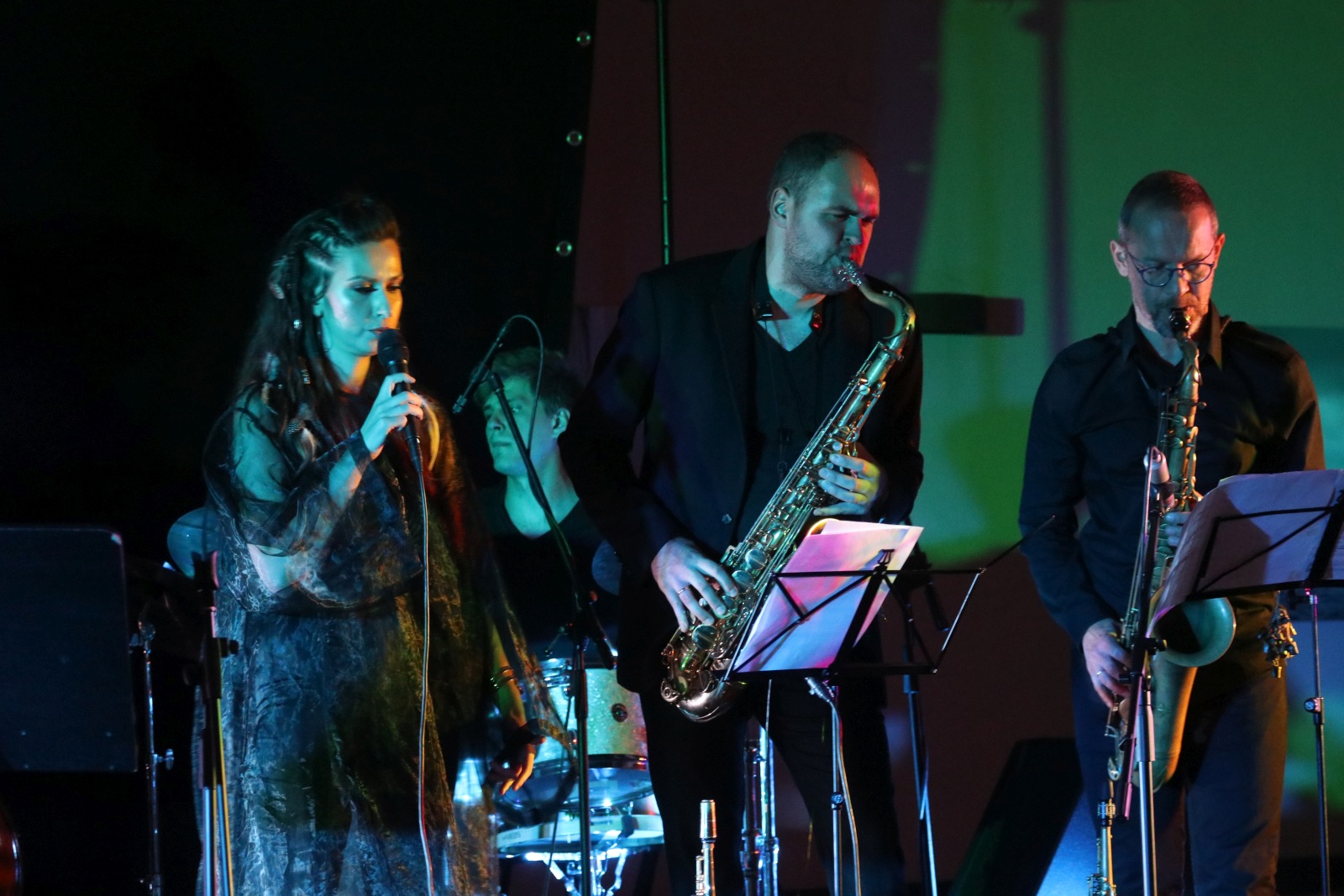 Duet Zawartko/Piasecki zagrał w sali kunickiego ośrodka kultury