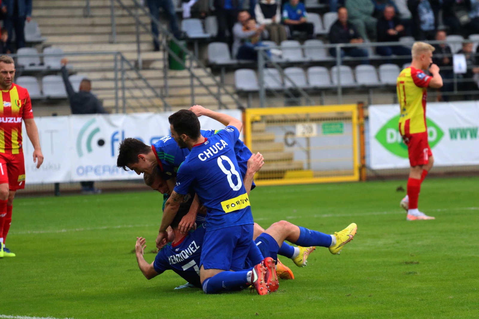 Tylko remis Miedzi Legnica z Koroną Kielce