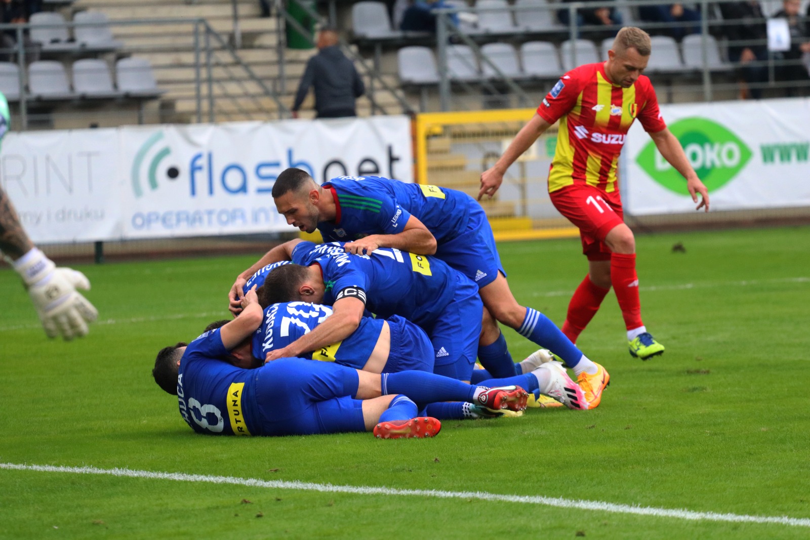 Tylko remis Miedzi Legnica z Koroną Kielce