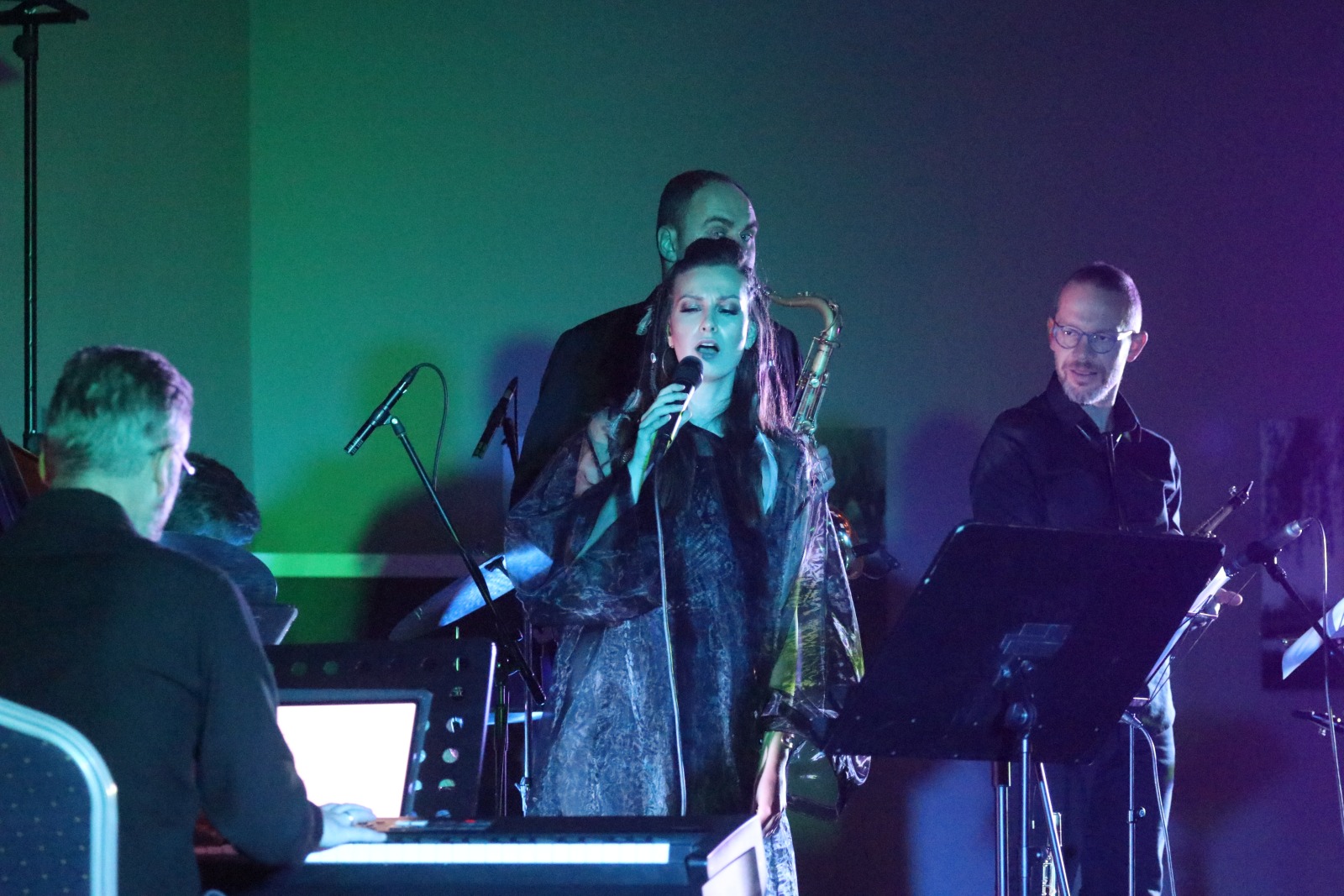 Duet Zawartko/Piasecki zagrał w sali kunickiego ośrodka kultury