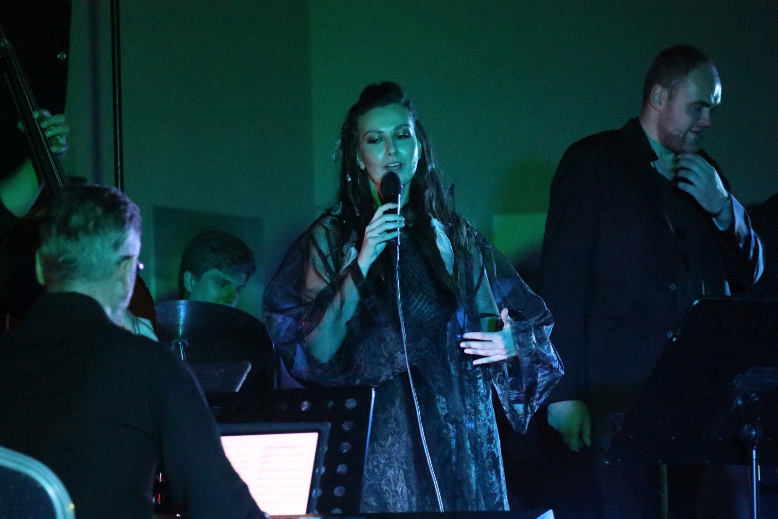 Duet Zawartko/Piasecki zagrał w sali kunickiego ośrodka kultury