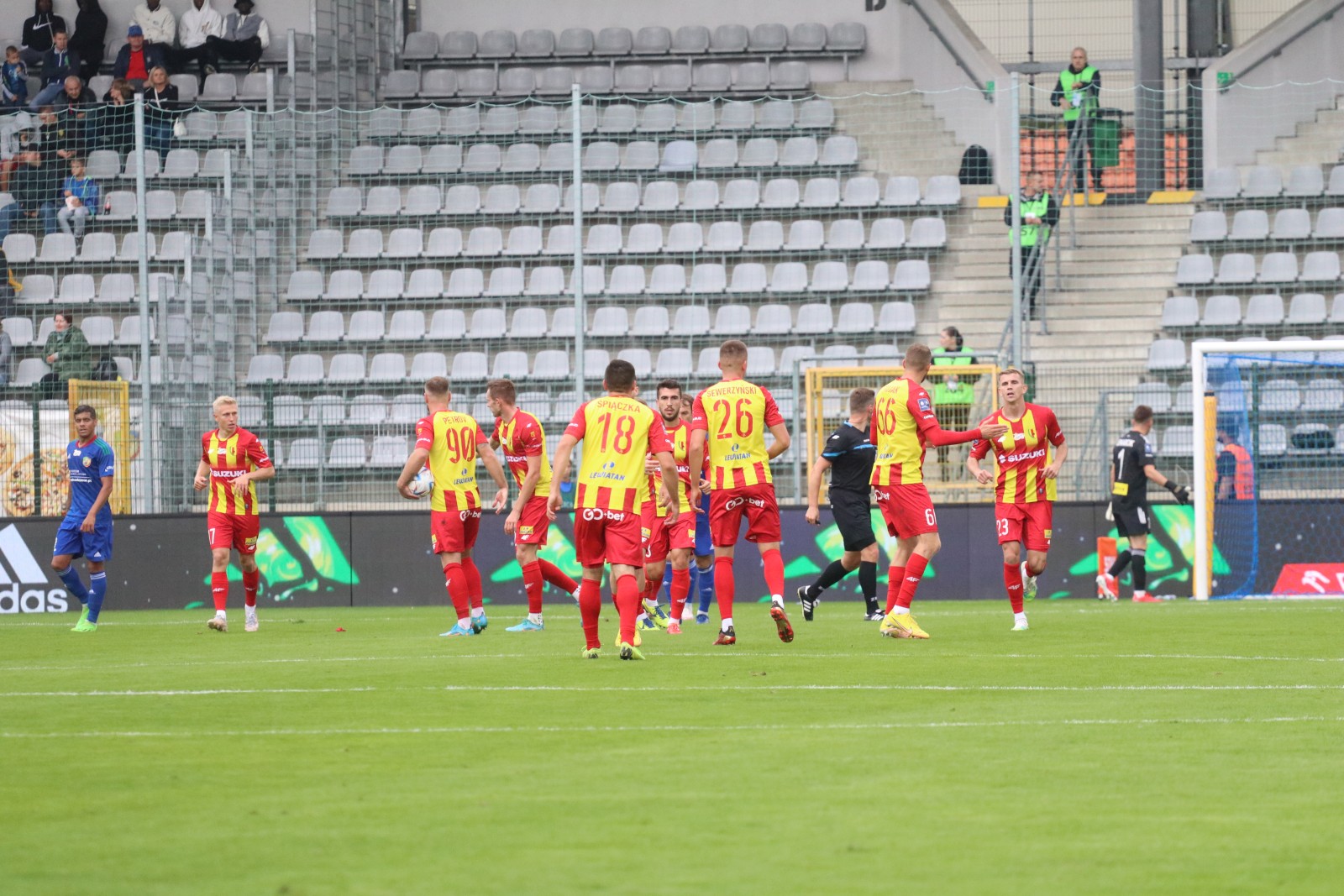 Tylko remis Miedzi Legnica z Koroną Kielce