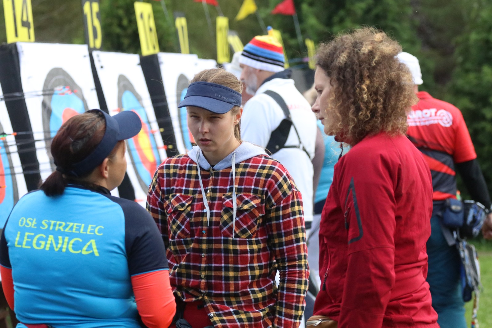 Na torach łuczniczych w Legnicy odbywają się MP Masters
