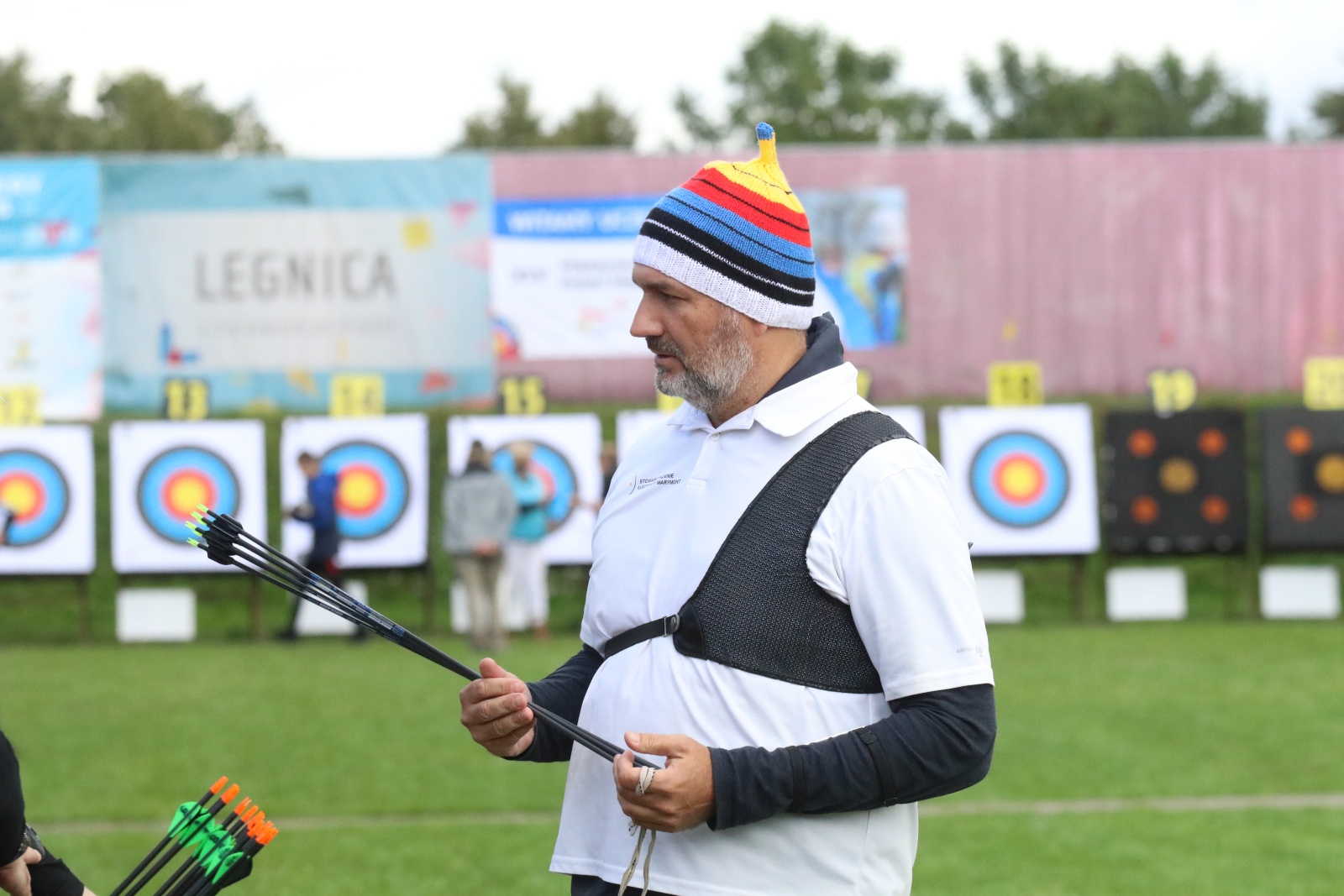 Na torach łuczniczych w Legnicy odbywają się MP Masters