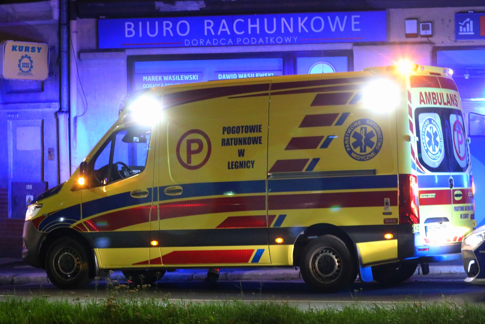 Mężczyzna wypadł z balkonu z mieszkania przy ulicy Muzealnej
