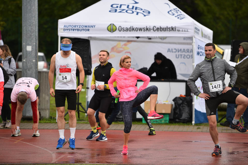 Mimo niepogody stawili się w parku, by wspomóc chore dzieci