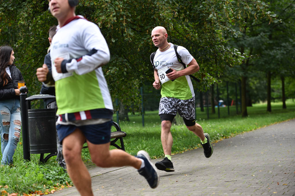 Mimo niepogody stawili się w parku, by wspomóc chore dzieci