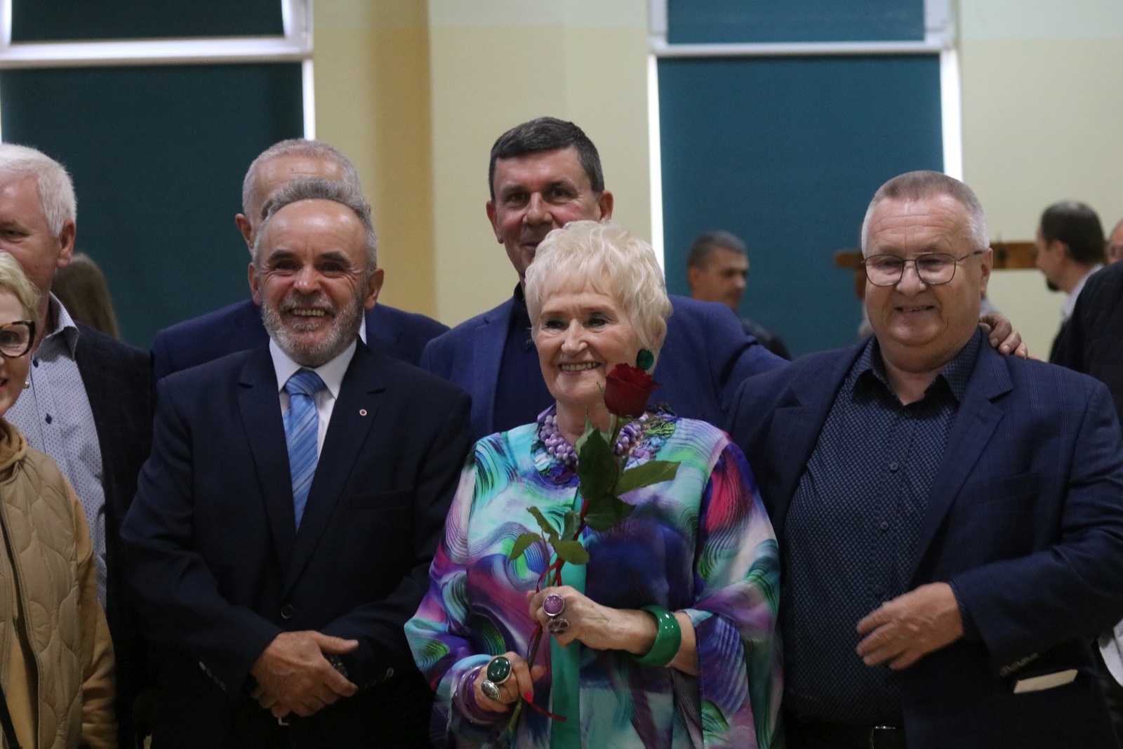 Uczniowie zorganizowali benefis Jubilatce Bogumile Słomczyńskiej