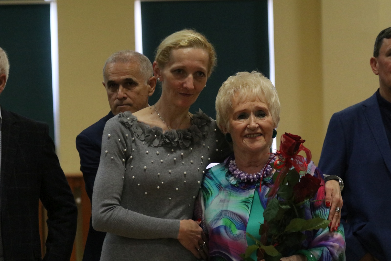 Uczniowie zorganizowali benefis Jubilatce Bogumile Słomczyńskiej