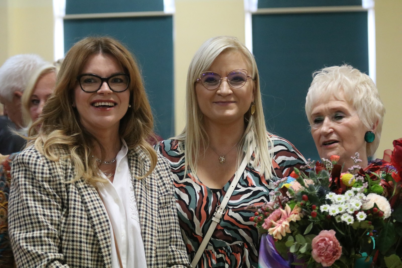 Uczniowie zorganizowali benefis Jubilatce Bogumile Słomczyńskiej