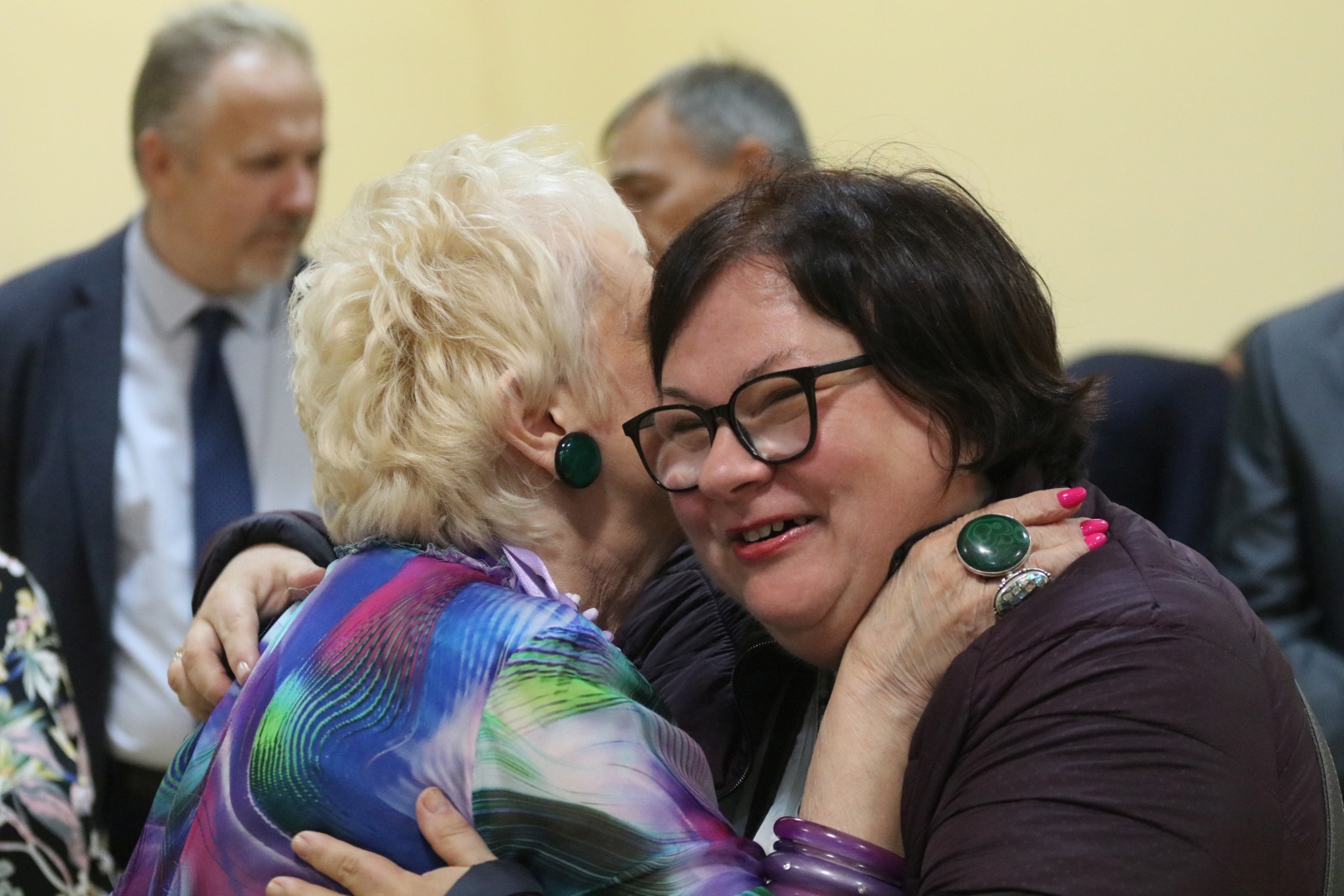 Uczniowie zorganizowali benefis Jubilatce Bogumile Słomczyńskiej