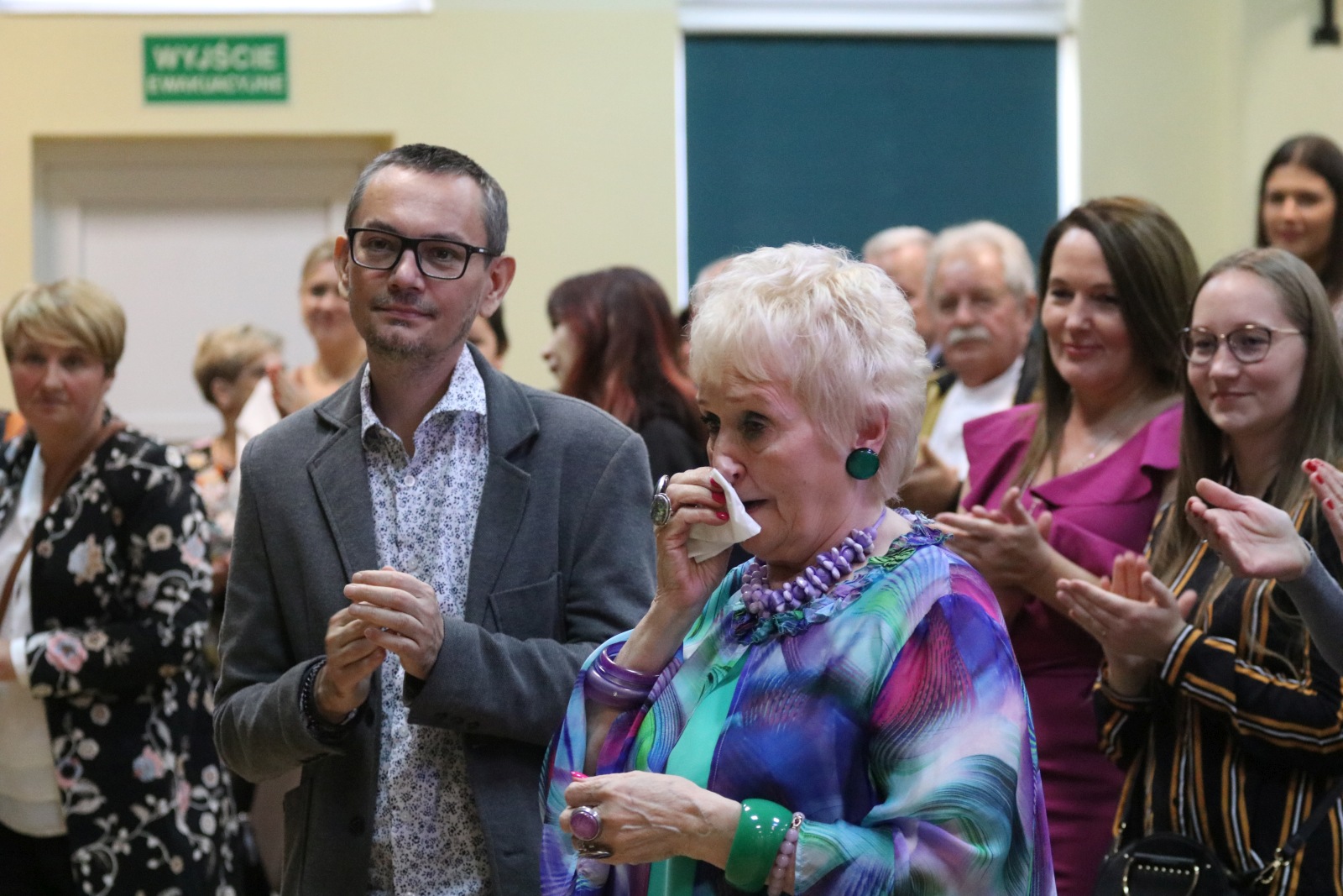 Uczniowie zorganizowali benefis Jubilatce Bogumile Słomczyńskiej