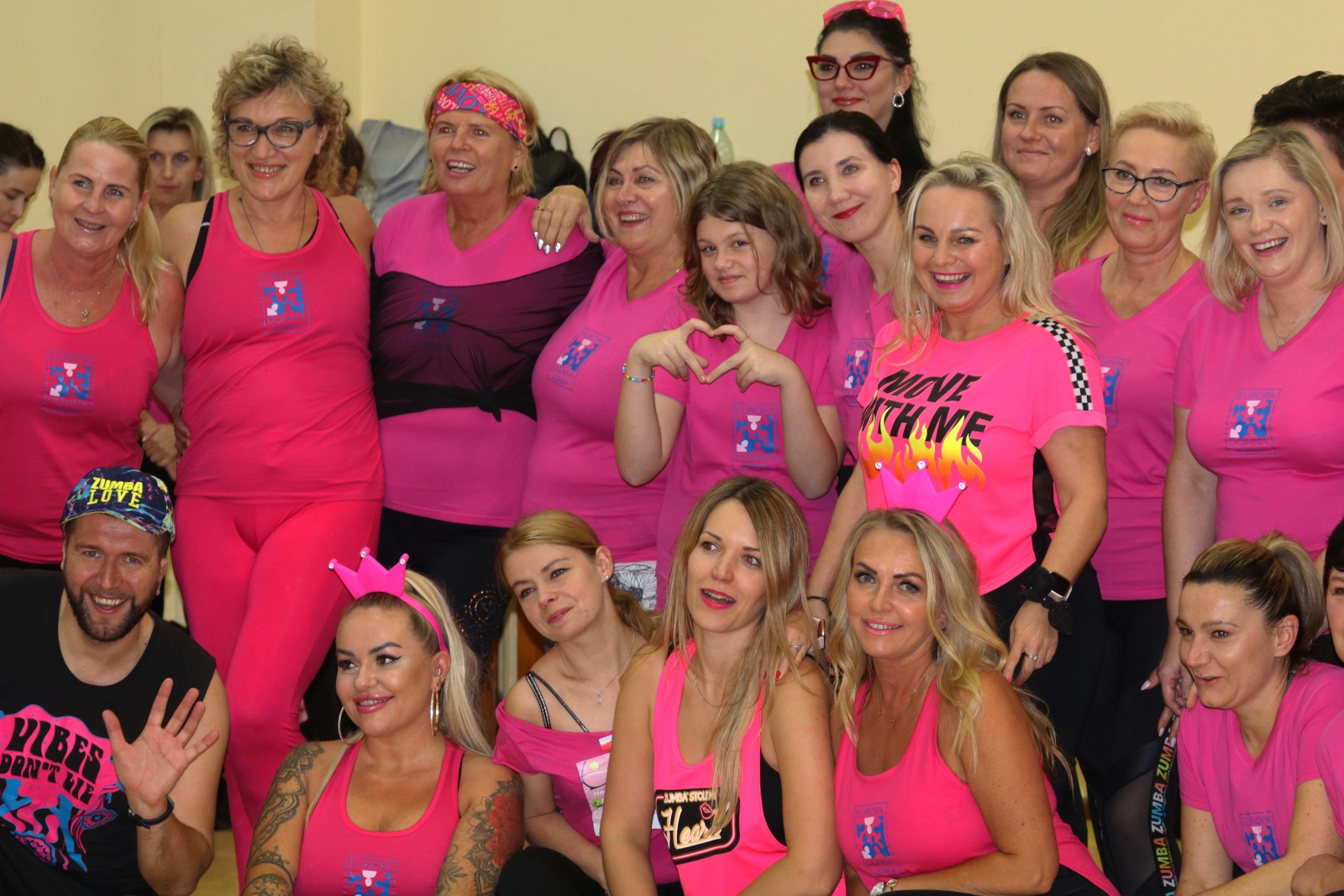 Różowa zumba z Europa Donna już po raz szósty