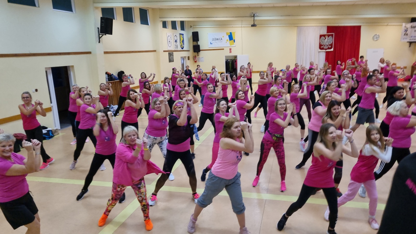 Różowa zumba z Europa Donna już po raz szósty